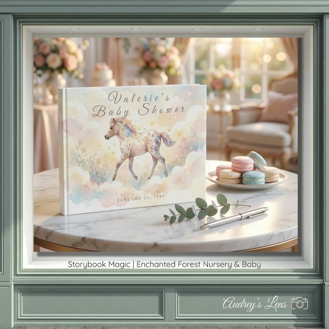 Storybook Magic Enchanted Forest  Gästböcker (Storybook Magic Enchanted Forest Guest Book)