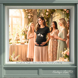 Storybook Magic Enchanted Forest Mommy To Be T Shirt