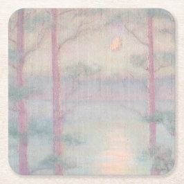 Storybook Måne Papprare Underlägg Papper Kvadrat