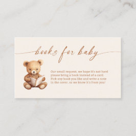 Storybook Nalle Bokar för Baby-hölje Tilläggskort