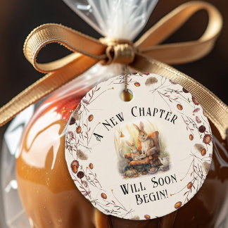 Storybook New Chapter Baby Shower Classic Tale Gåvor Etiketter