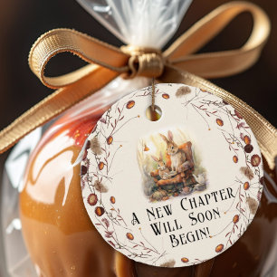 Storybook New Chapter Baby Shower Classic Tale Gåvor Etiketter