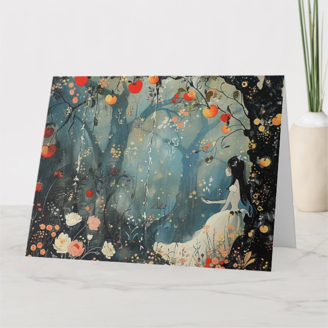 Storybook Princess Note Note Card Kort (Framsida)