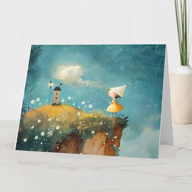 Storybook Princess Note Note Card Kort (Framsida)