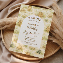 Storybook Safari Wild One First Birthday