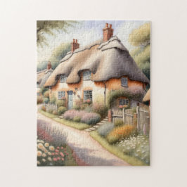 Storybook Sömnig English Village Pussel