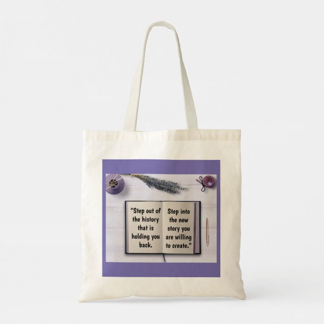 Storybook Tote Bag Tygkasse (Baksida)