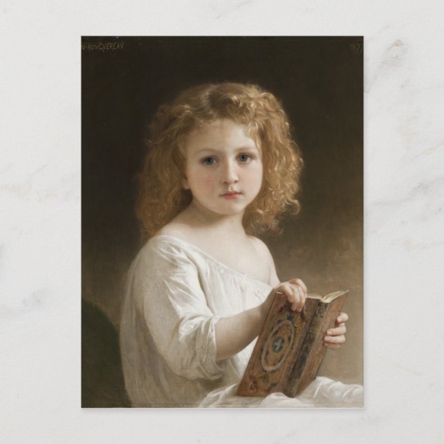 Storybook - William Bouguereau Vykort (Framsida)