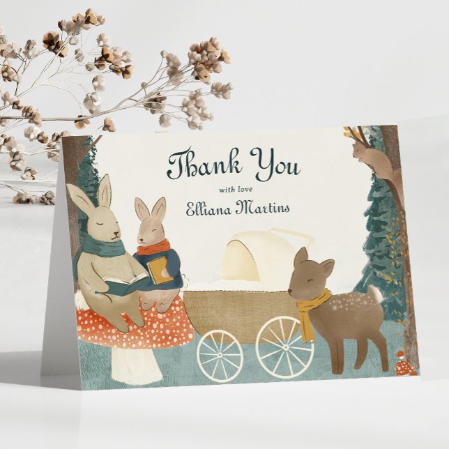 Storybook Woodland Friends Baby Shower Tack (Skapare uppladdad)