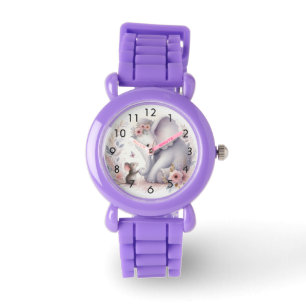 Storybook Woodland Spädbarn Elephant and Mouse Armbandsur