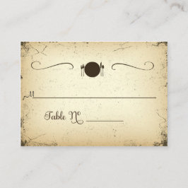 Storyline Forme Bröllop Bord Place Card Placeringskort