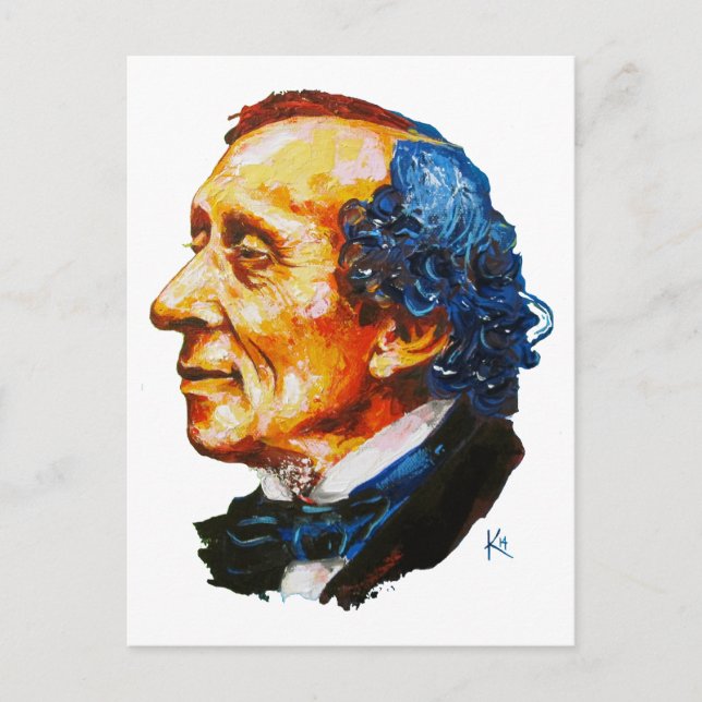 Storyteller - H. C. Andersen Vykort (Framsida)