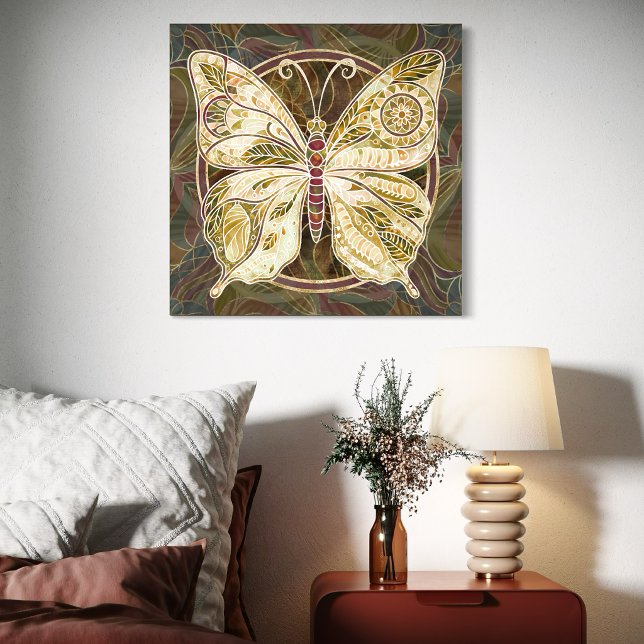 Storyteller of Ancient Echoes Canvastryck (Skapare uppladdad)