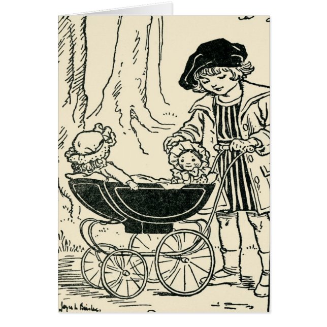 Storytime 1927 hälsningskort (Framsidan)