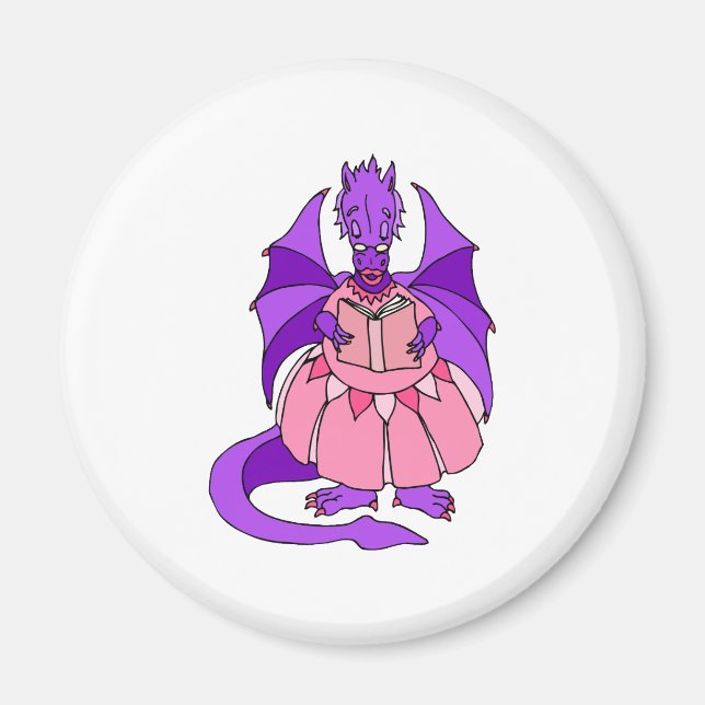 Storytime Dragon Magnet (Framsidan)