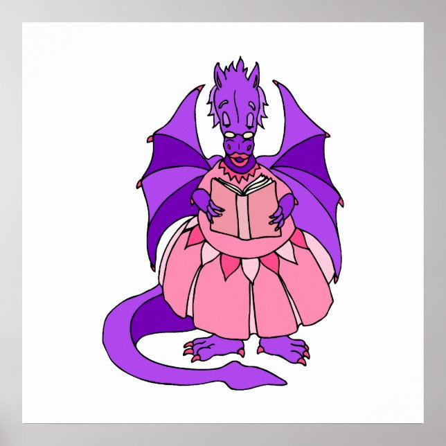 Storytime Dragon Poster (Framsidan)