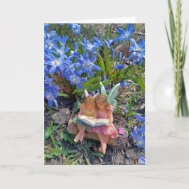 Storytime Fairy Garden Greeting Card Kort