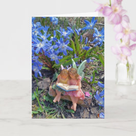 Storytime Fairy Garden Greeting Card Kort