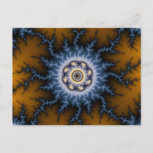 Stöt - Fractal vykort (Framsida)