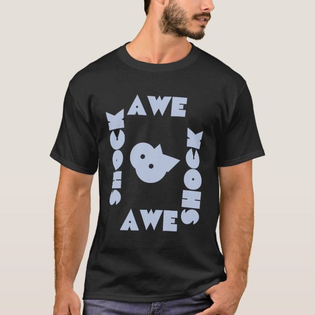 Stöt och Awe, stöt och Awe T Shirt (Framsida)