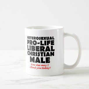 Stötande Prolife Manlig Kristet Mugghumor Kaffemugg