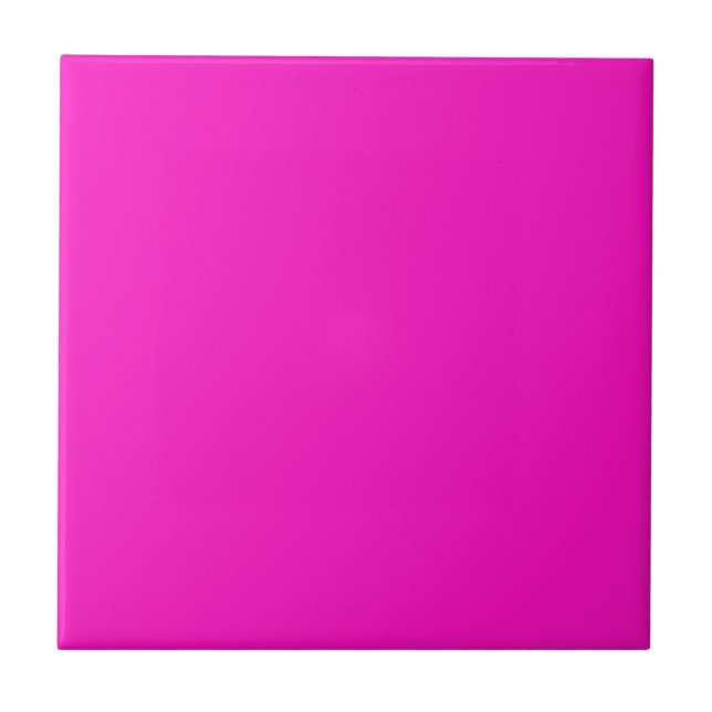 Stötande Rosa Kakelplatta (Framsidan)