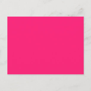 Stötar Rosa Solid Färg Anpassa den Vykort
