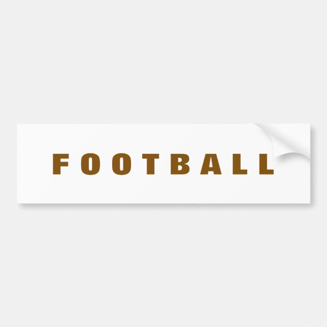 Stötdämpare för fotboll bildekal (Framsidan)