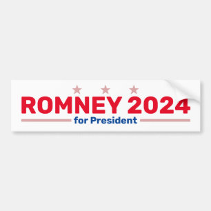 Stötdekaler för Romney 2024 Bildekal