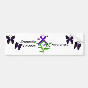 Stötdetikett för domestic Violence Awareness Awa Bildekal