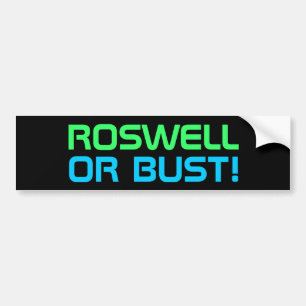 Stötdetikett för ROSWELL Bildekal