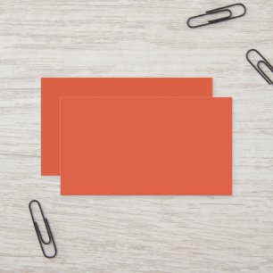 Stöter Orange Visitkort