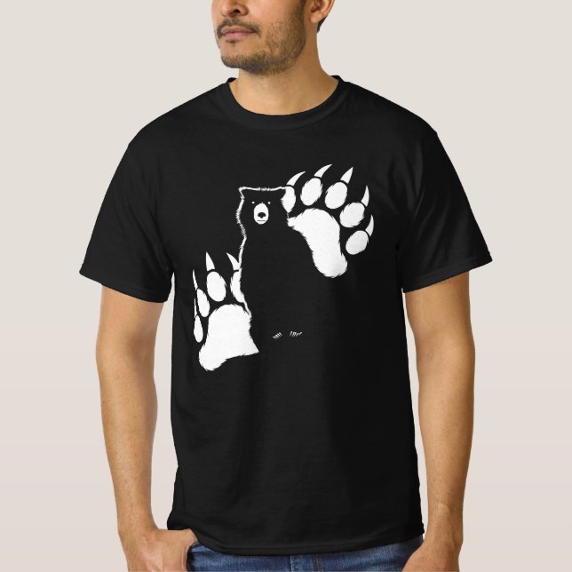Stötfångare och fotavtryck Grafisk design T Shirt (Framsida)