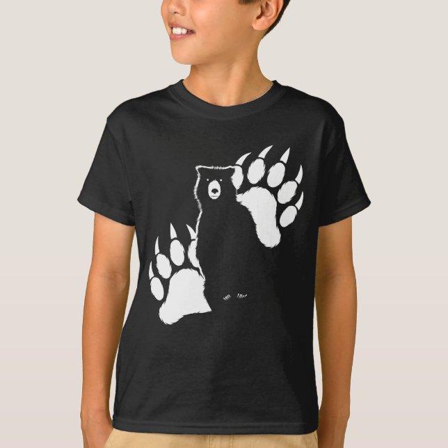 Stötfångare och fotavtryck Grafisk design T Shirt (Framsida)