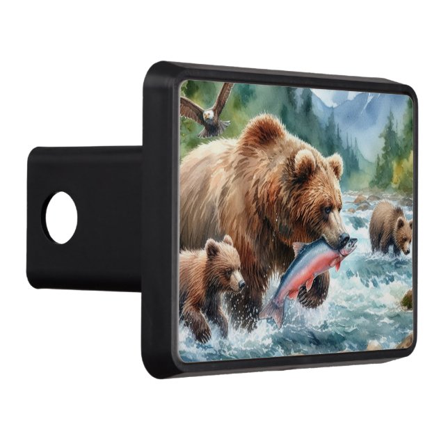 Stötfångarhatt för släpvagn dragkroksskydd (Höger)