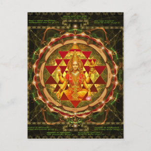 Stotram on Devi Lakshmi - Shri Yantra- Mahalakshmi Vykort