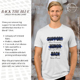 Stötta Blåa T Shirt