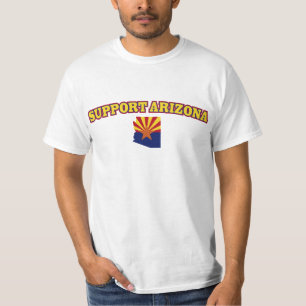 Stötta det statligt av Arizona T-shirt
