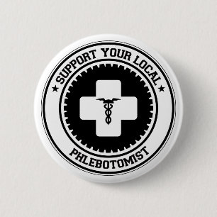 Stötta din lokal Phlebotomist Knapp