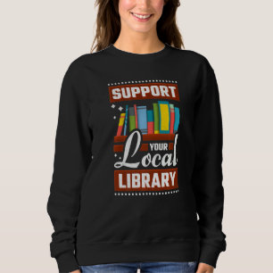 Stötta din lokala biblioteksbokorm t shirt