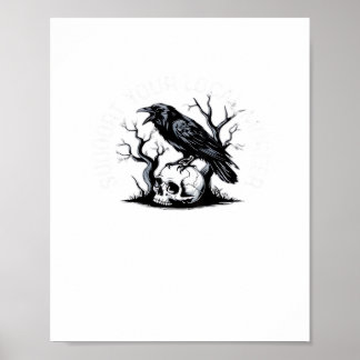 Stötta din lokala mördare klassisk design poster
