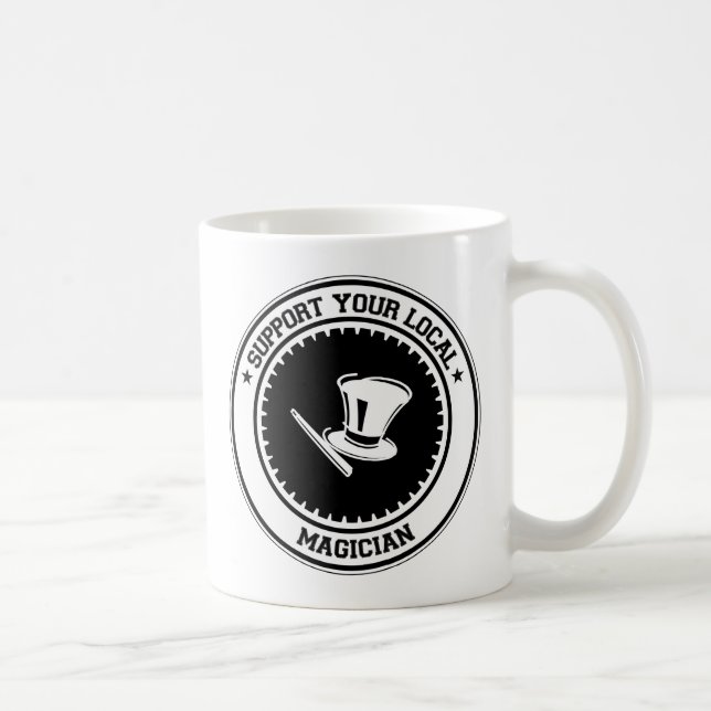 Stötta din lokaltrollkarl kaffemugg (Höger)