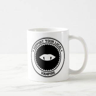 Stötta din lokalvampyr kaffemugg