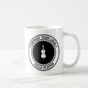 Stötta din lokalvioloncellspelare kaffemugg