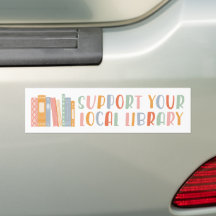 Stötta ditt lokala bibliotek