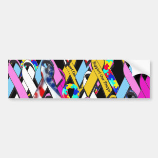 Stötta en orsaka bildekal