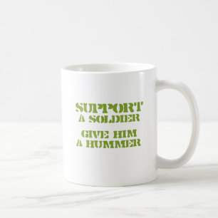 Stötta en soldat - Ge honom en Hummer Kaffemugg