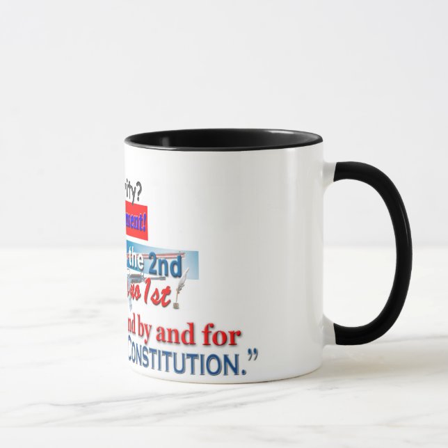 Stötta konstitutionmuggen mugg (Höger)