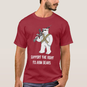 Stötta rakt till armbjörnarna t shirt