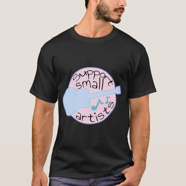 Stötta Små Artister T Shirt (Framsida)